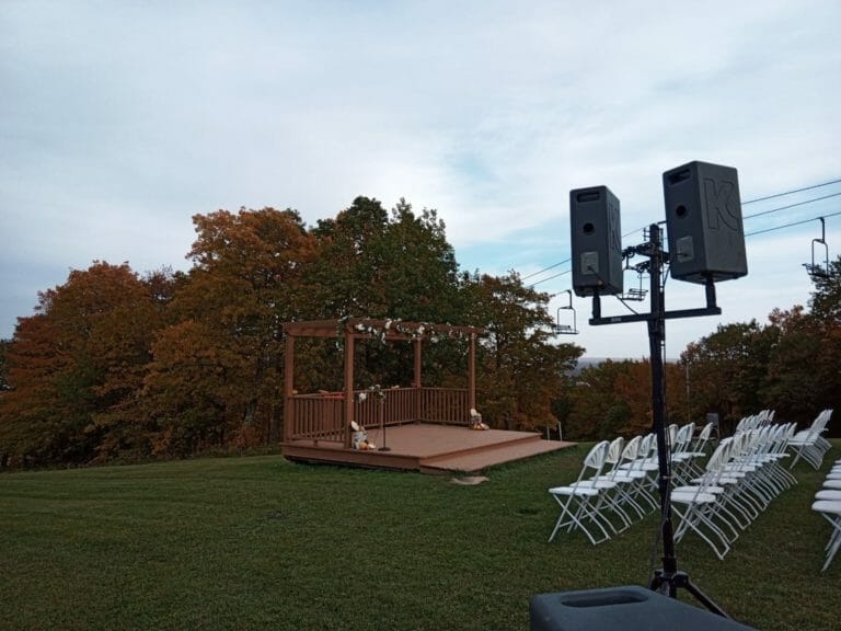 Justin & Danielle's Wedding DJ at Spirit Mountain in Duluth MN