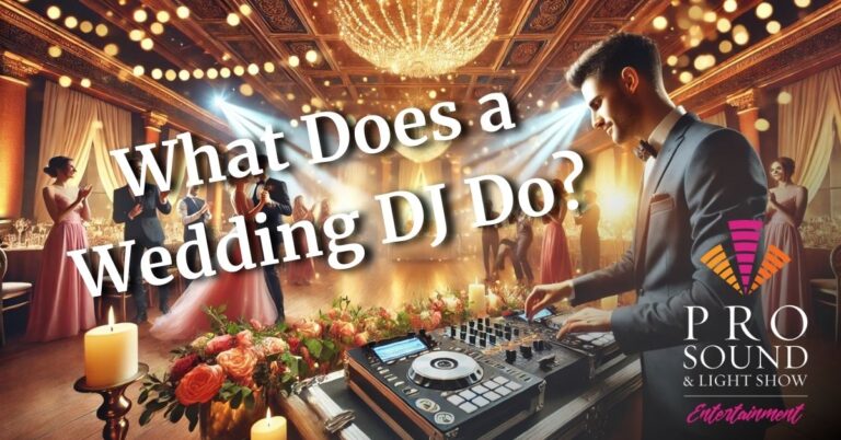 What Does A Wedding DJ Do?