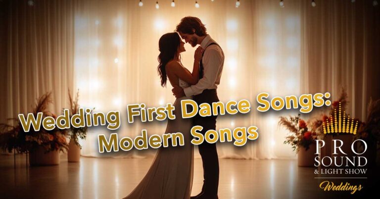 Wedding First Dance Songs: Modern